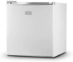 Buy BLACK+DECKER BCRK17W Compact Refrigerator Energy Star Single Door Mini Fridge with Freezer Best Quiet Mini Fridge